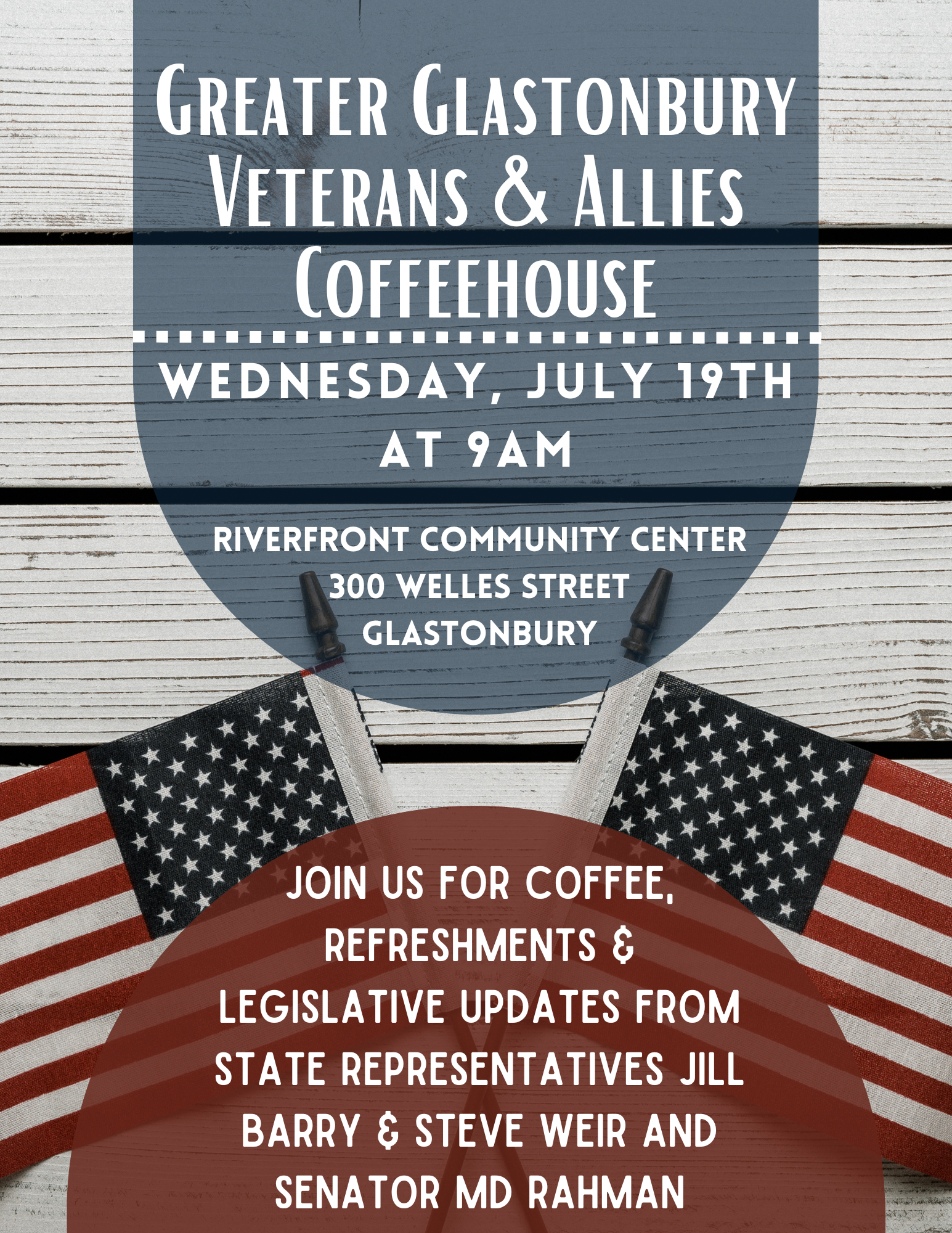 Glastonbury Veterans & Patriotic Allies Coffee House